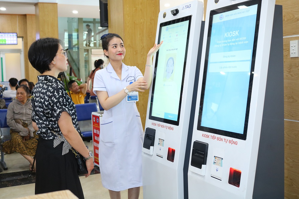 Triển khai mô hình “khám, chữa bệnh sử dụng sinh trắc học, kiosk tự phục vụ”